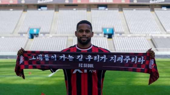 수원FC를 떠나 FC서울로 이적한 안데르손. /사진=FC서울 제공