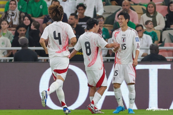 일본 축구대표팀. /AFPBBNews=뉴스1