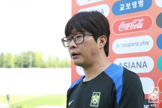 신상우 감독. /사진=대한축구협회 제공