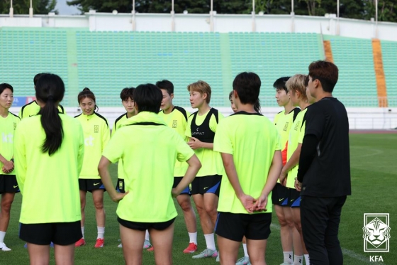 여자축구대표팀. /사진=대한축구협회(KFA) 제공