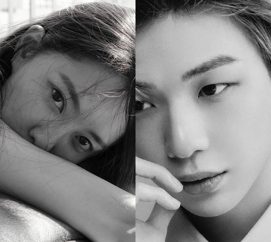 왼쪽부터 효민, 강다니엘 /사진=효민 인스타그램 캡처