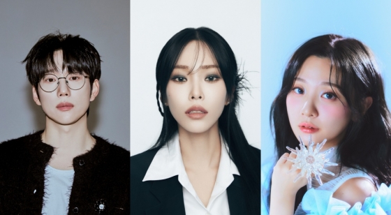 /사진=왼쪽부터 권정열, 헤이즈, 안지영 각 소속사