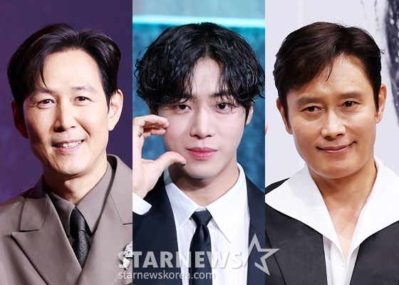 이정재, 추영우, 이병헌 /사진=스타뉴스
