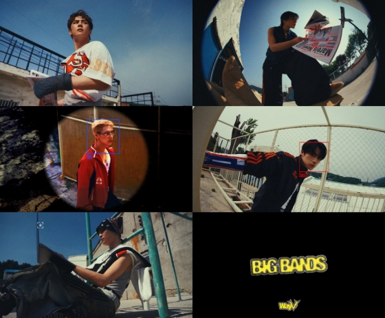 WayV 일곱 번째 미니앨범 &#039;BIG BANDS&#039; 무드 필름 캡처 이미지/사진제공=에스엠엔터테인먼트