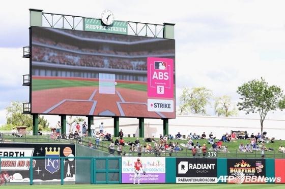 지난 2월 MLB 시범경기에서 시범 도입됐던 ABS 챌린지. /AFPBBNews=뉴스1