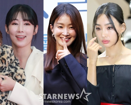 방송인 사유리, 배우 이시영, 모델 문가비 /사진=스타뉴스