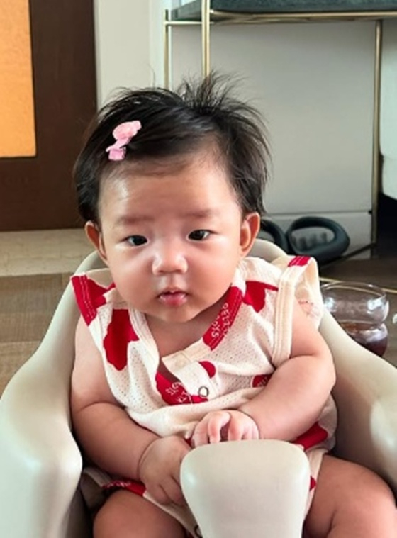 손담비 딸 해이/사진=인스타그램