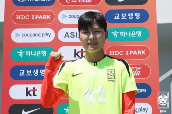 한국 여자 축구대표팀 공격수 지소연. /사진=대한축구협회 제공