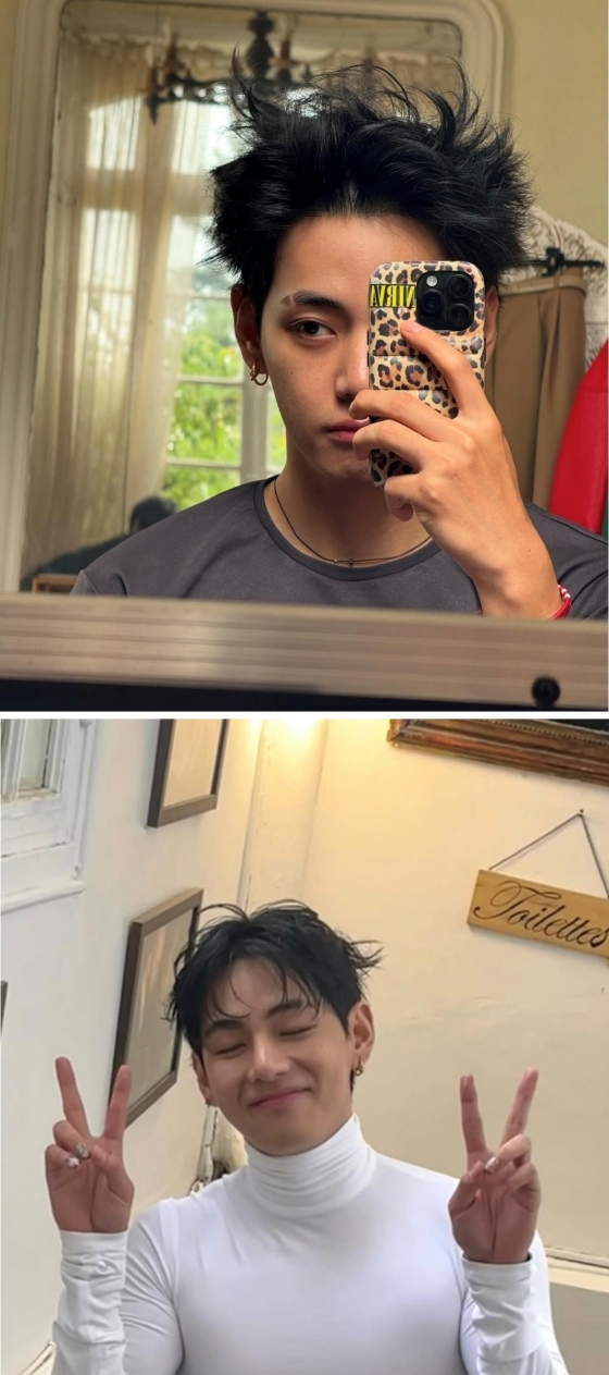 방탄소년단 뷔 인스타그램