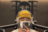 방탄소년단 뷔, 10kg 뺐는데 근육질 탄탄 몸매..'캡틴 코리아' 피지컬