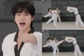 '사범도 깜짝' 방탄소년단 진, 날아올라 태권 석진!
