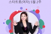 송가인, 또 신기록..스타랭킹 女트롯 196주 연속 1위