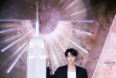 "아미 사랑 있었기에 모든 게 가능" 방탄소년단 진 'Echo'로 물든 뉴욕 엠파이어 스테이트 빌딩