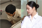 한가인, '영재' 아들 공개..엄마 이마·코 그대로 빼다 박았네