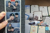 BTS 지민, 군생활 잘했네..표창장 多+군복 빼곡히 롤링페이퍼 "정말 많이 사랑합니다"