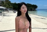 '잠실 여신' 치어리더, 시원한 해변 패션 '역시 베이글 1등'