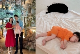"우리집 복덩이" 55세 아빠 박수홍, ♥재이 낮잠 보며 미소 가득