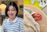 레이디제인, 생후 5일 쌍둥이 딸 첫 공개.."아직 쪼글쪼글"