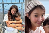 '임신' 이시영, 아들과 뉴욕서 지내는 중..前남편 "반대했지만, 책임 다할 것" [종합]