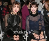전효성-권소현, 시스루자매의 패션쇼나들이