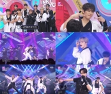 &#39;인기가요&#39; 에이티즈, &#39;미친 폼&#39; 보여줬다..완벽 퍼포먼스
