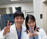 Kim Nam-gil and Shin Min-ah in gowns