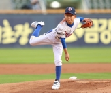 &#39;6연타석 홈런&#39; 한국 유소년 신기록 보유자가 바로 최경환 前 두산 코치 아들이라니! 최리환군, 두산 홈 경기 시구했다