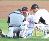 &#39;한화 2선발 곧 만나는데&#39; 과감한 LG, 손주영 1군 엔트리 말소... &#39;발목 통증&#39; 박동원도 쉬어간다 [잠실 현장]