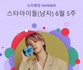2026년 완전체 컴백 앞둔 BTS 지민..스타랭킹 男아이돌 192주째 1위