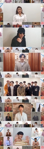 "힘내세요!" 송가인→강다니엘→김보성 ★들..코로나19 극복 응원 릴레이[종합]