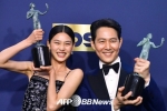 이정재·정호연, 또 美에서 벼락스타 취급..왜 부끄러움은 그들 몫이 아닌가