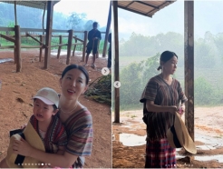 "재해 현장 아님"..샵 이지혜, 태국 여행 중 충격 근황