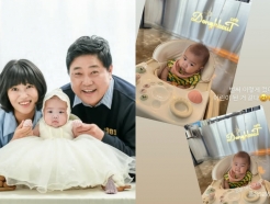 '양준혁♥' 박현선, 딸 폭풍 성장 근황 "어린이 된 거 같다"
