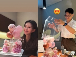 '쌍둥이 임신' 지소연, ♥송재희에 감동 "9년 차에 남편이 변하네"