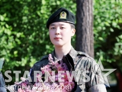 방탄소년단 지민 "군대=쉽지 않은 곳..정 많이 들어" 전역 소감 [스타현장]