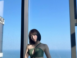 '단발 여신' 치어리더, 고혹적 비키니 패션 '건강미 철철'