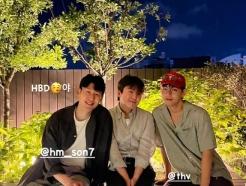 손흥민 '생일 데이트' 주인공은? BTS 뷔..세계적 ★들의 소탈한 우정 [스타이슈]