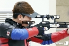 한국 사격 첫 '金' 쐈다! 10m 러닝타깃 단체전서 극적으로 北 제치고 금메달 [항저우AG]