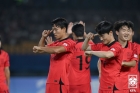 황선홍호 8강 진출! '개최국 中 만난다' 한국 폭풍 5골→키르기스스탄에 5-1 대승... 정우영 멀티골 활약