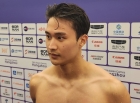 '하루 대회新 2개'에도... 백인철 &quot;기록은 아쉽다&quot;, 접영 50m 金빛 물살 갈랐다 [항저우 현장]