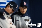 '5위 확정인데' 양의지-정수빈 총출동, WC 앞둔 이승엽 감독 '복잡한 속내' [인천 현장]
