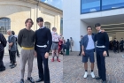 '190cm' 변우석, 해외 셀럽보다 큰 키..밀라노서 압도적 피지컬 자랑