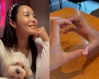 박지윤, 최동석과 녹취록 공개 파장→자녀와 손하트..심경 대변?[스타이슈]