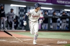 '타율 0.179→2군 통보' 롯데 윤동희, 복귀 후 타율 0.467→류현진에 홈런 폭발... '김태형 감독 충격요법 통했다'