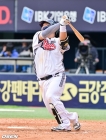이승엽 감독 노림수 통했다! 두산 김기연, ERA 1점대 헤이수스에 시즌 첫 홈런 폭발... 비거리 125m-타구속도 164.9㎞ [잠실 현장]