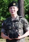 지민, 군대 전역한 망개떡[★포토]