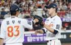 [포토] 문동주 '5회가 길었어요'