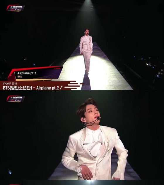 U.S. MTV, BTS Jungkook’s MAMA runway → Billboard abs… selected as an unforgettable BTS performance-Star News