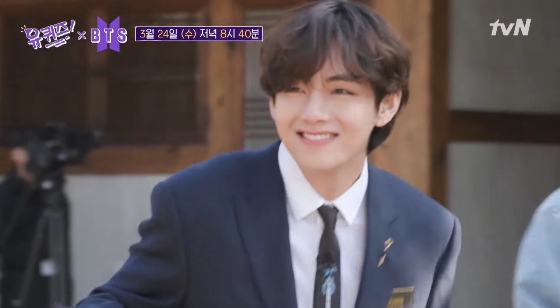 방탄 소년단 뷔, 꽃미소 ‘You Quiz’예고편 등장 … “태형의 미소”-스타 뉴스