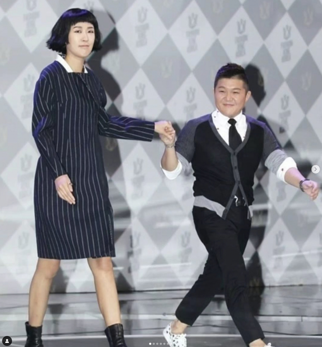 조세호, 홍진경과 엄청난 키 차이 